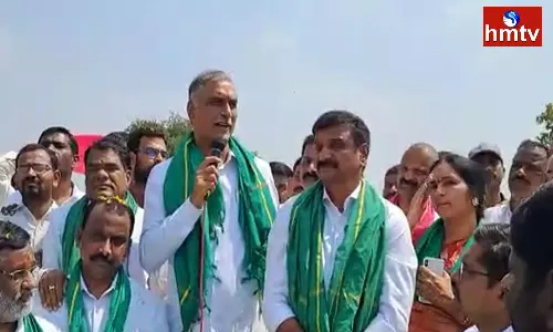 Harish Rao Comments On Congress And BJP