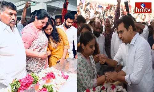 Celebrities Pay Tribute to MLA Sayanna Body Celebrities Pay Tribute to MLA Sayanna Body