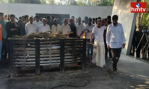 Taraka Ratna Last Rites Held At  Jubilee Hills Maha Prasthanam