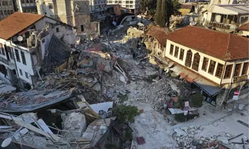 Earth Quake In Turkey With 6.4 Intensity