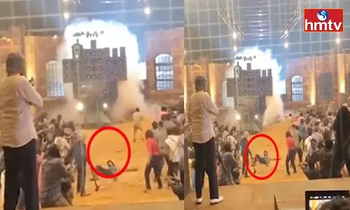 Hero Vishal Escape From a Mishap