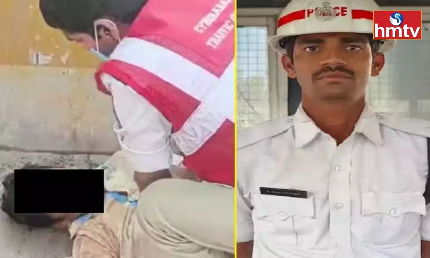 Police Constable Performs CPR and Saves Life in Hyderabad