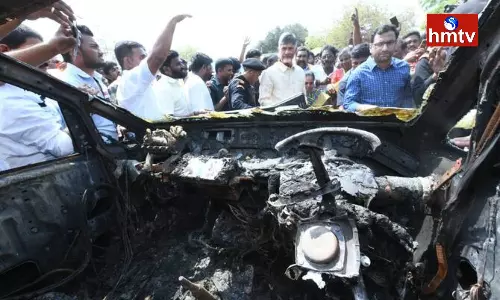 Chandrababu Inspected Gannavaram TDP Office Chandrababu Inspected Gannavaram TDP Office