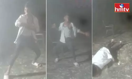 A Young Man Died Heart Attack While Dancing Pelli Baraat in Nirmal