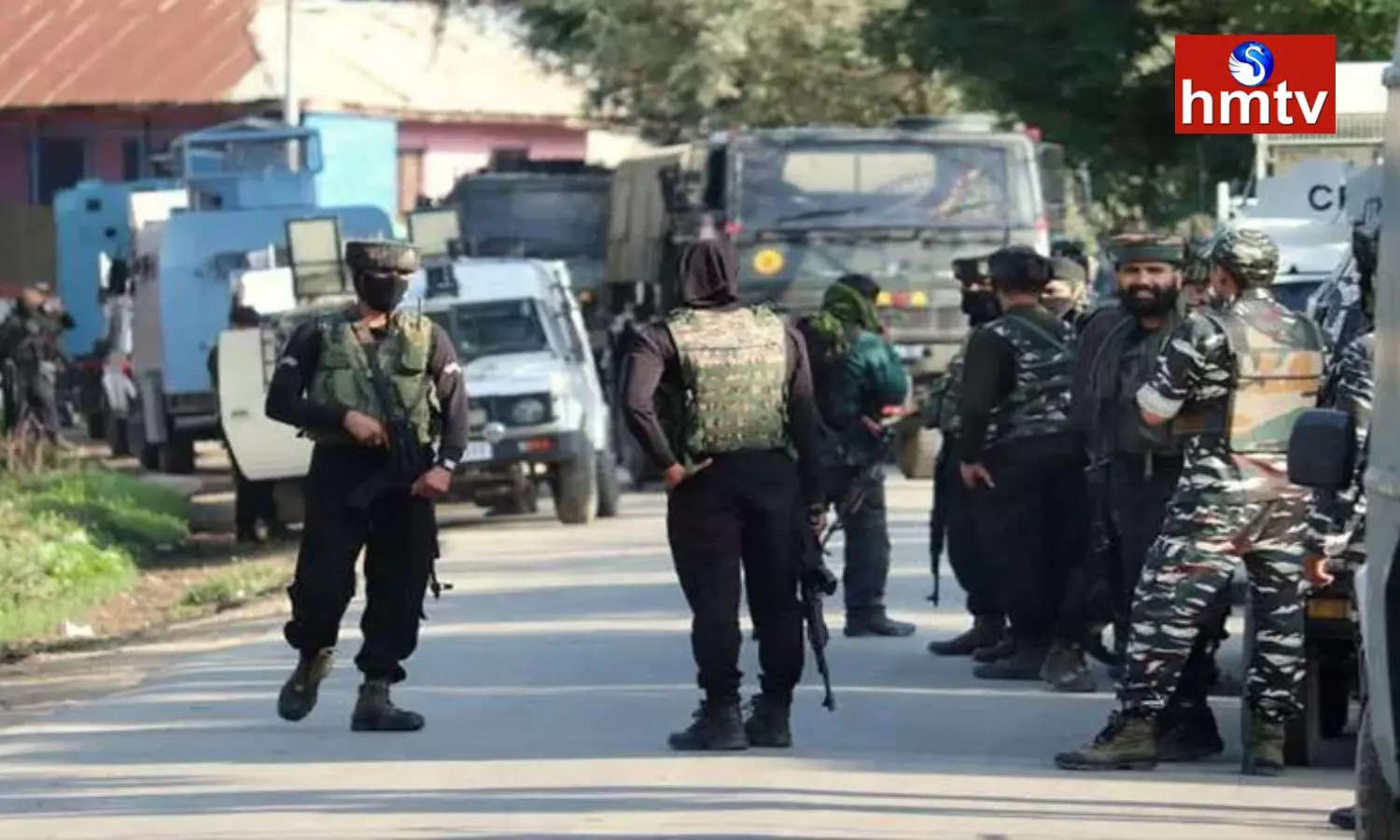 Encounter In Pulwama Jammu And Kashmir