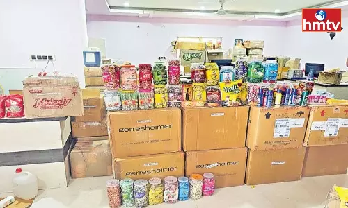 Hyderabad Police Arrest Expired Chocolate Biscuits Recycling Gang