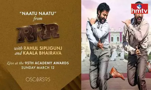 RRR Song Naatu Naatu to be performed live at Oscars 2023 RRR Song Naatu Naatu to be performed live at Oscars 2023