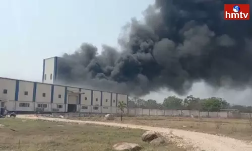 Fire Accident In Medak