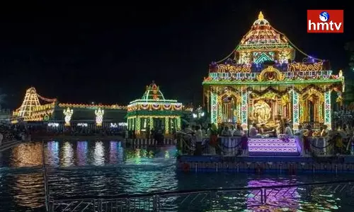 TTD Arrangements For Tirumala Salakatla Theppostavalu TTD Arrangements For Tirumala Salakatla Theppostavalu