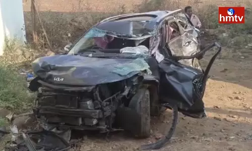 Road Accident In Chevella Rangareddy District