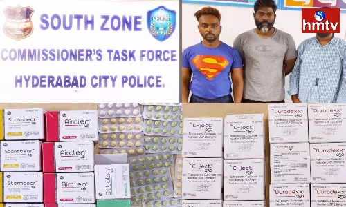 Huge Amount Of Steroid Injections Seized In Hyderabad