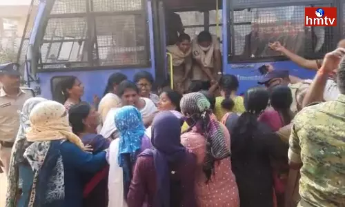 Guntur: ఇప్పటంలో ఉద్రిక్తత.. దీక్ష చేస్తున్న జనసేన నేతలు అరెస్ట్..