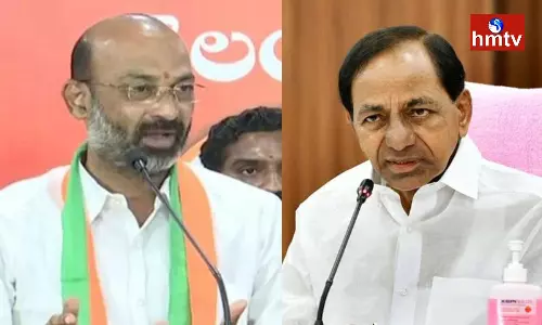 Bandi Sanjay Open Letter To CM KCR