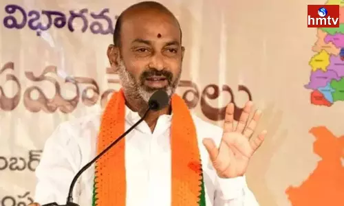 Bandi Sanjay Comments On KCR
