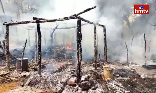 Fire Accident In Eluru Fire Accident In Eluru