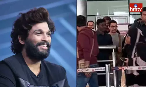 Aamir Khan Came To Allu Arjuns House