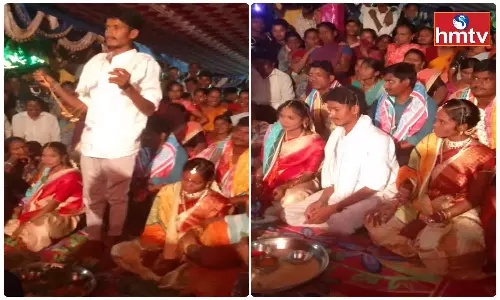 Bhadradri: ఇద్దరమ్మాయిల్ని పెళ్లాడిన సత్తిబాబు.. భయంతో ముహూర్తానికంటే ముందే.. Bhadradri: ఇద్దరమ్మాయిల్ని పెళ్లాడిన సత్తిబాబు.. భయంతో ముహూర్తానికంటే ముందే..