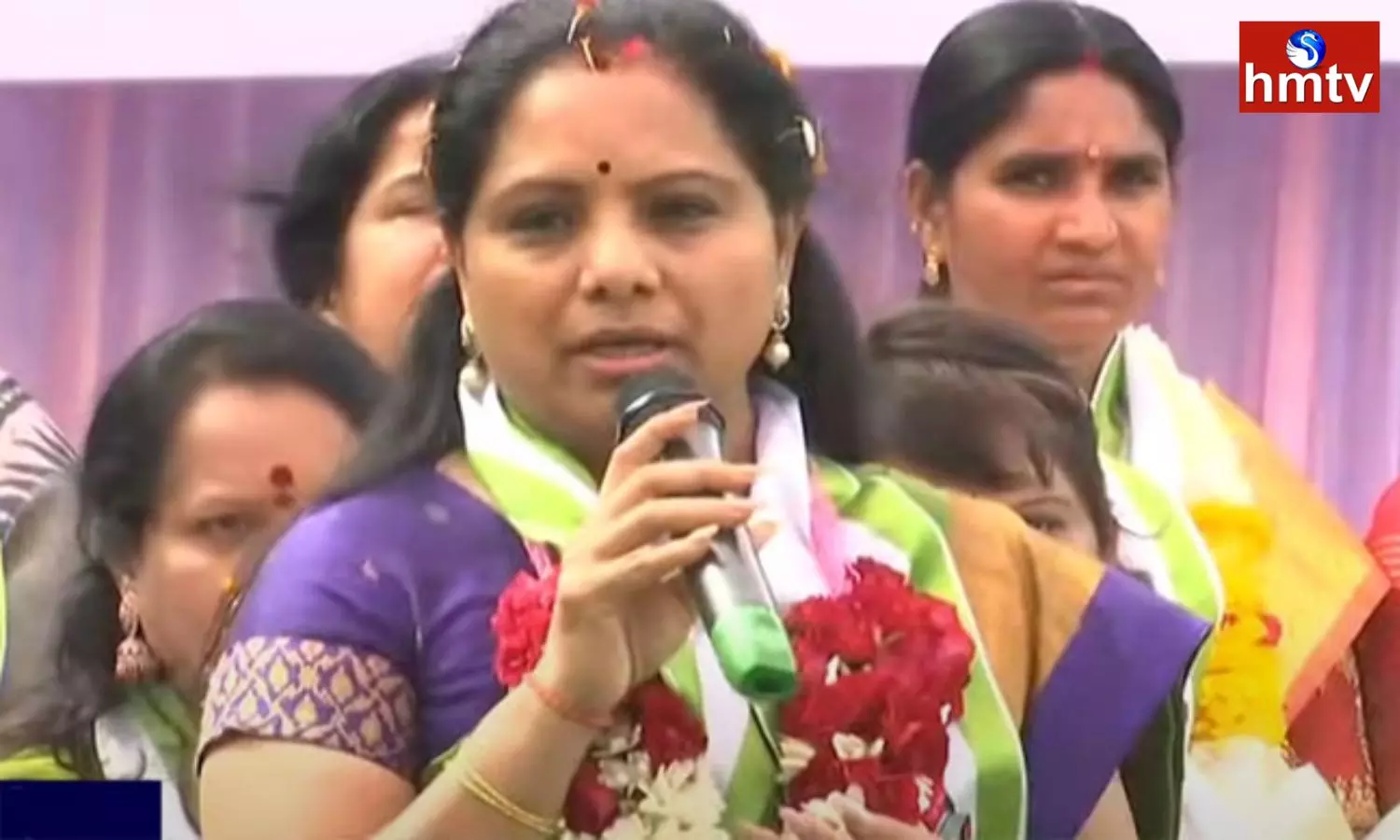 MLC Kavitha Speech in Delhi