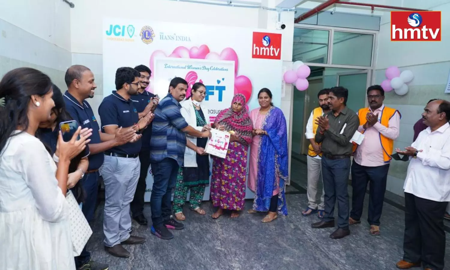 hmtv and JCI Hyderabad SUPAR Launches Gift Program on the Occasion of Womens Day