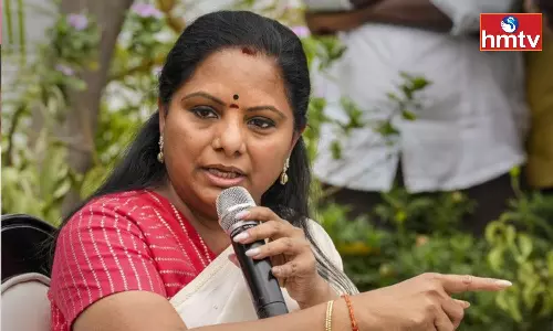 BRS MLC Kavitha Deeksha in Delhi today