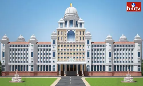 Telangana new Secretariat Inauguration on April 30 Telangana new Secretariat Inauguration on April 30