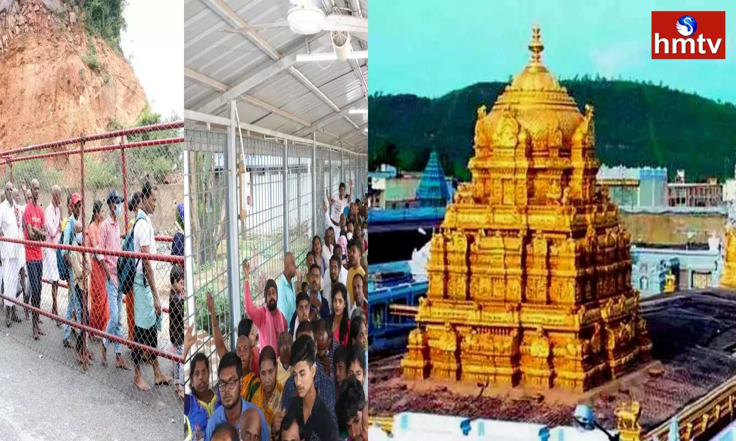 Huge Devotees Rush At Tirumala Tirupati Temple