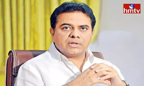 Minister KTR Reached Delhi to Support Kavitha