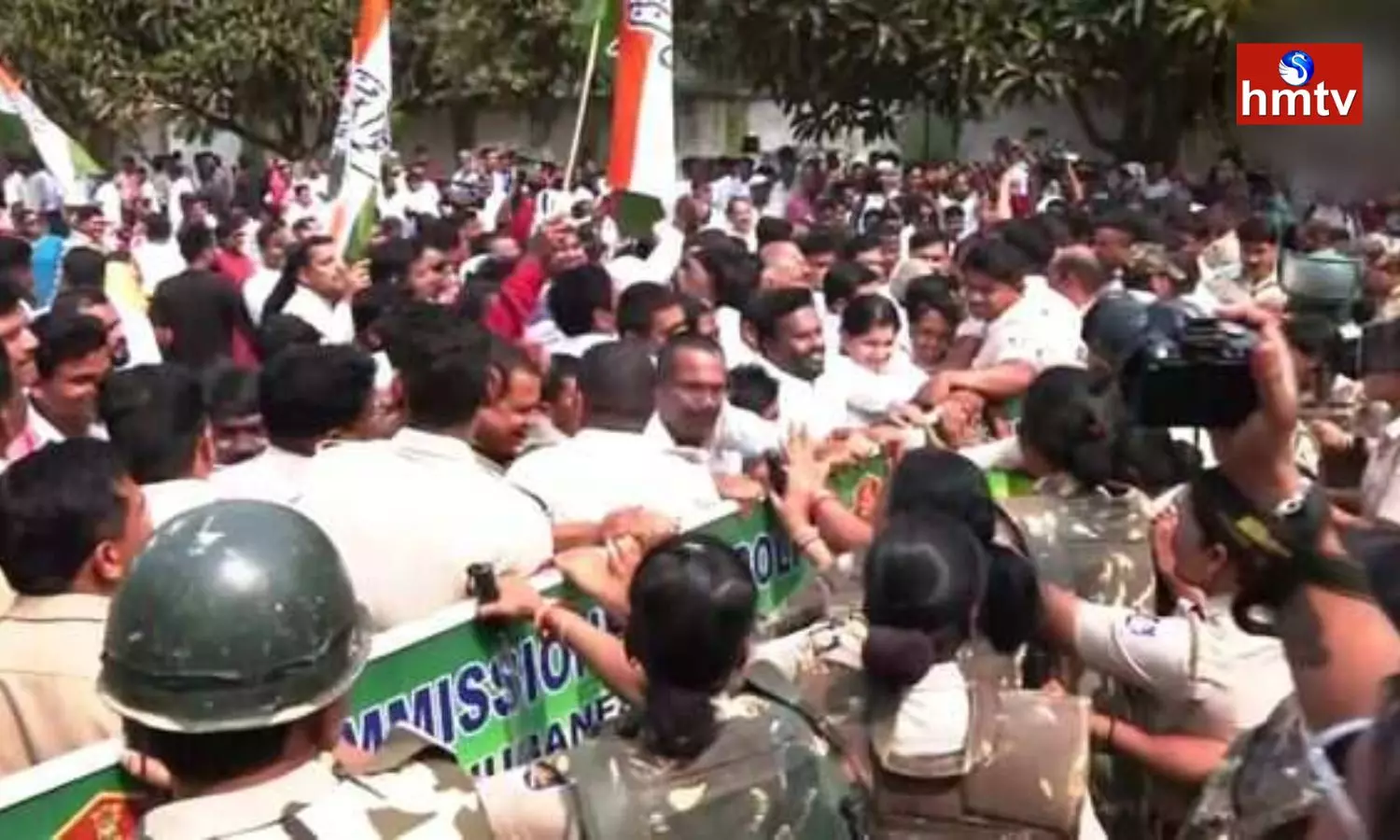 Congress Protest Against BJP Govt