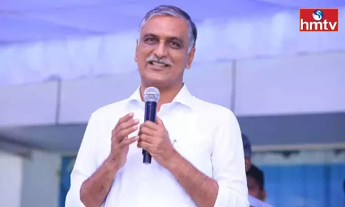 Harish Rao Slams Centre Over Demonetisation Harish Rao Slams Centre Over Demonetisation