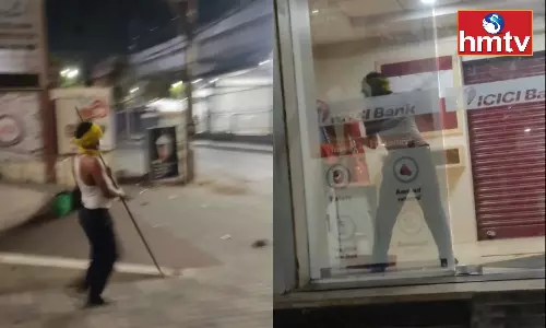 A Failed Attempt to Chory an ATM in Chaitanyapuri Colony Hyderabad A Failed Attempt to Chory an ATM in Chaitanyapuri Colony Hyderabad