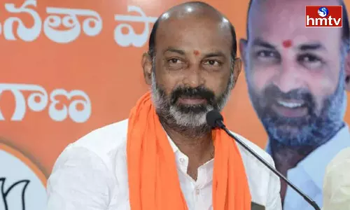 Telangana Women Commission Asked Bandi Sanjay to Come on 18th March Telangana Women Commission Asked Bandi Sanjay to Come on 18th March