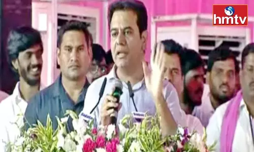 Minister KTR Satires On PM Narendra Modi