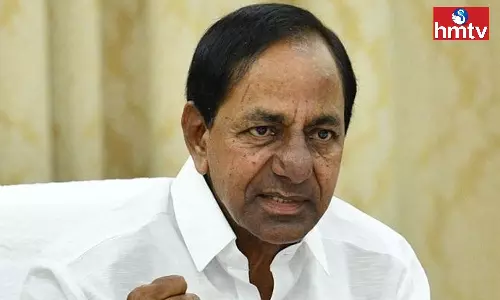 Police Security at CM KCR Residence in Delhi