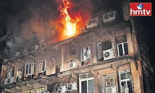 Massive Fire Accident In Swapnalok Complex Secunderabad Massive Fire Accident In Swapnalok Complex Secunderabad