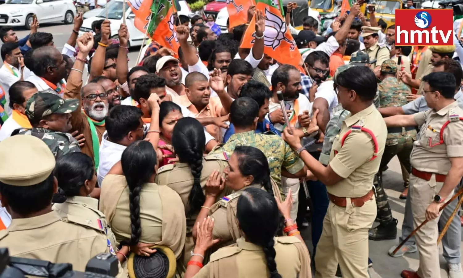 BJP Rally In Hanamkonda