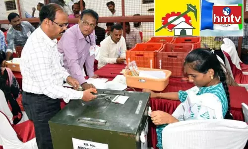 MLC Elections Counting In West Rayalaseema MLC Elections Counting In West Rayalaseema