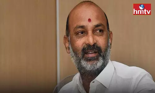 Bandi Sanjay Appeared before the Women Commission