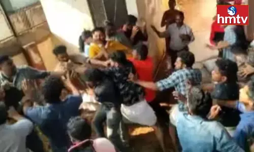 KSU And SFI Clashes At Thrissur Law College