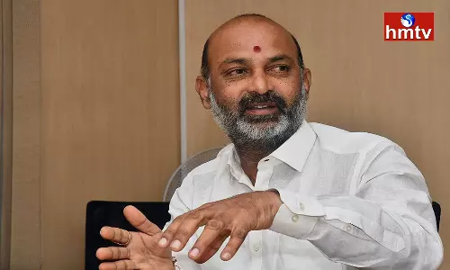 Bandi Sanjay Comments On TSPSC Paper Leak