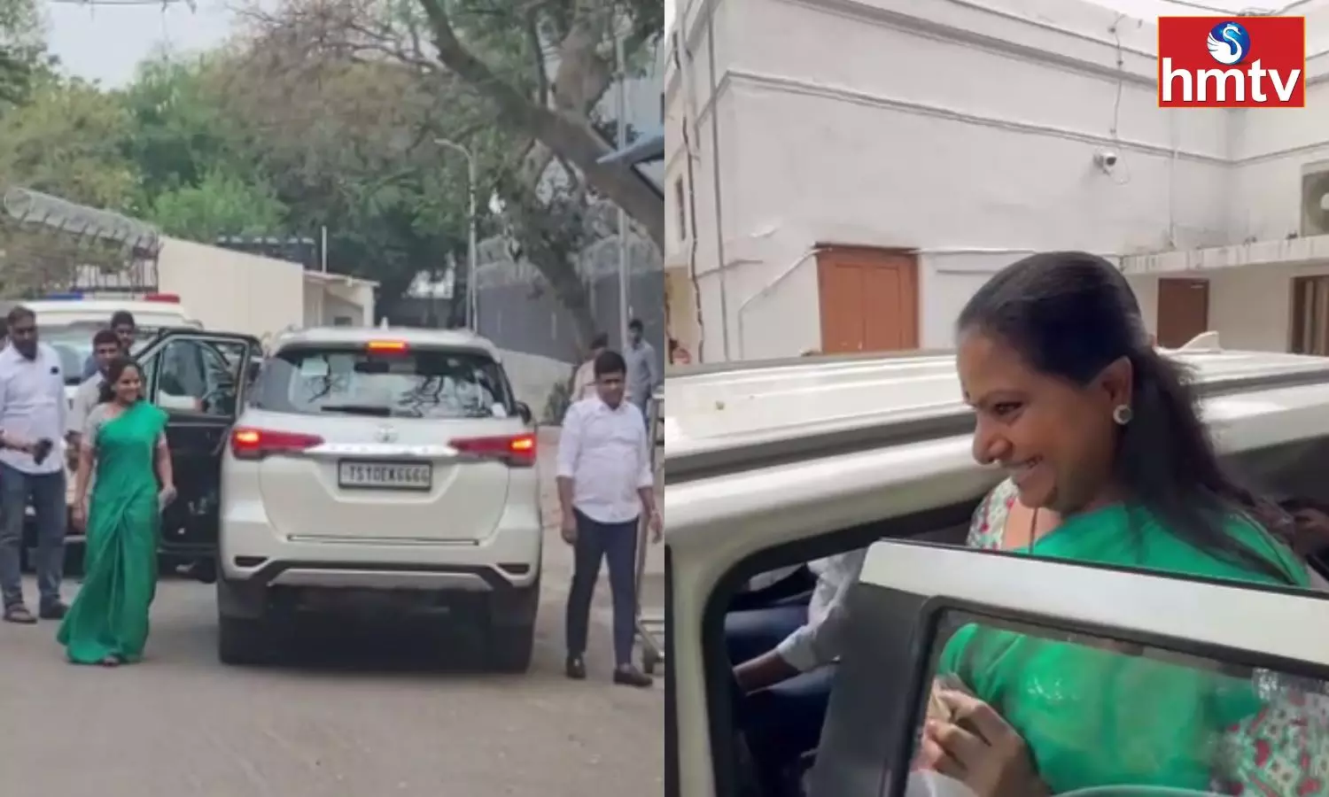 MLC Kavitha Attended the ED investigation