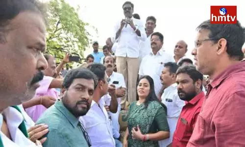 Puvvada Ajay Kumar Visits Khammam Agriculture Market