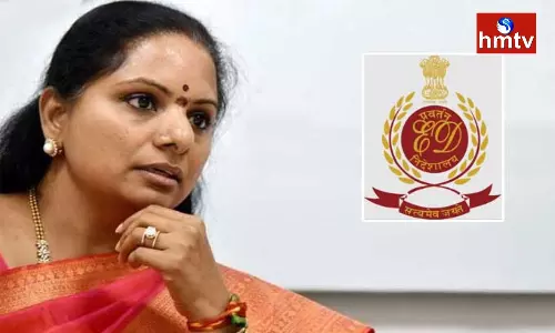 ED Will be investigating the MLC Kavitha once Again Today