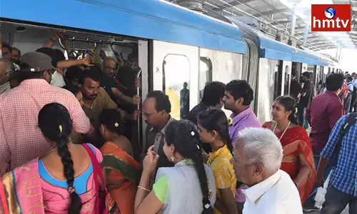 Increasing Number of Travelers Due to Summer In Metro Train Increasing Number of Travelers Due to Summer In Metro Train