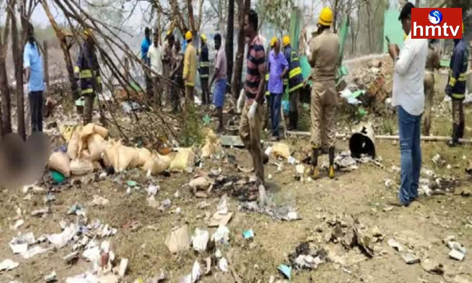 Fire Accident In Tamil Nadu At Crackers Factory