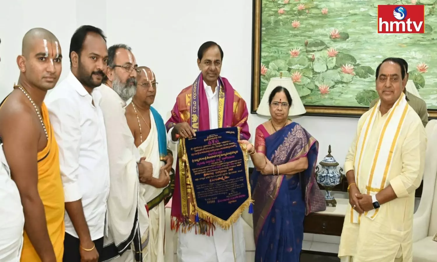 Bhadrachalam Temple Officials Invite CM KCR