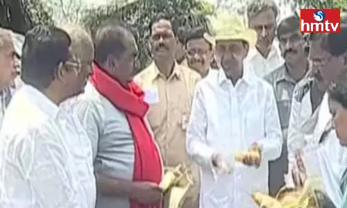 CM KCR Visited Khammam District