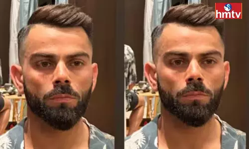 Virat Kohli Gets New Hair Cut Ahead Of IPL 2023
