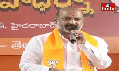 Bandi Sanjay Sensational Comments On KTR And CM KCR Bandi Sanjay Sensational Comments On KTR And CM KCR