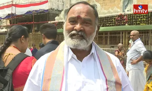 MLA Anna Rambabu Fires on TTD EO AV Dharma Reddy