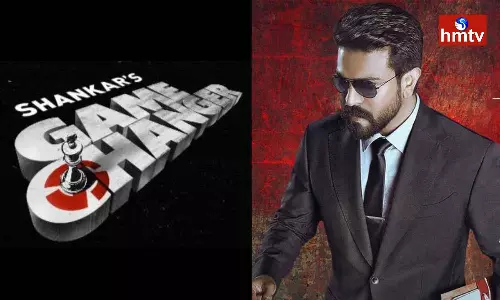 Ram Charans RC15 Titled As Game Changer Ram Charans RC15 Titled As Game Changer